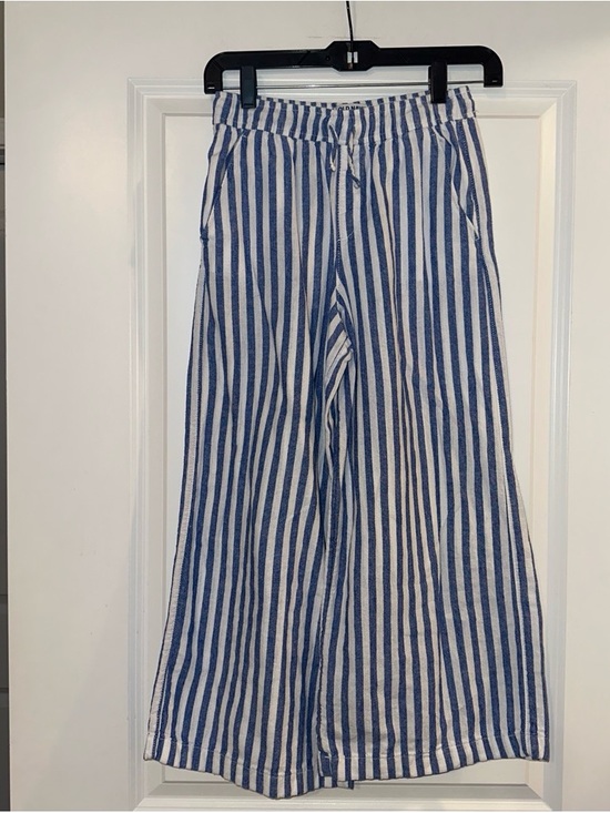 Old Navy Other - Old Navy Kids Striped Blue and White Wide-Leg Pants